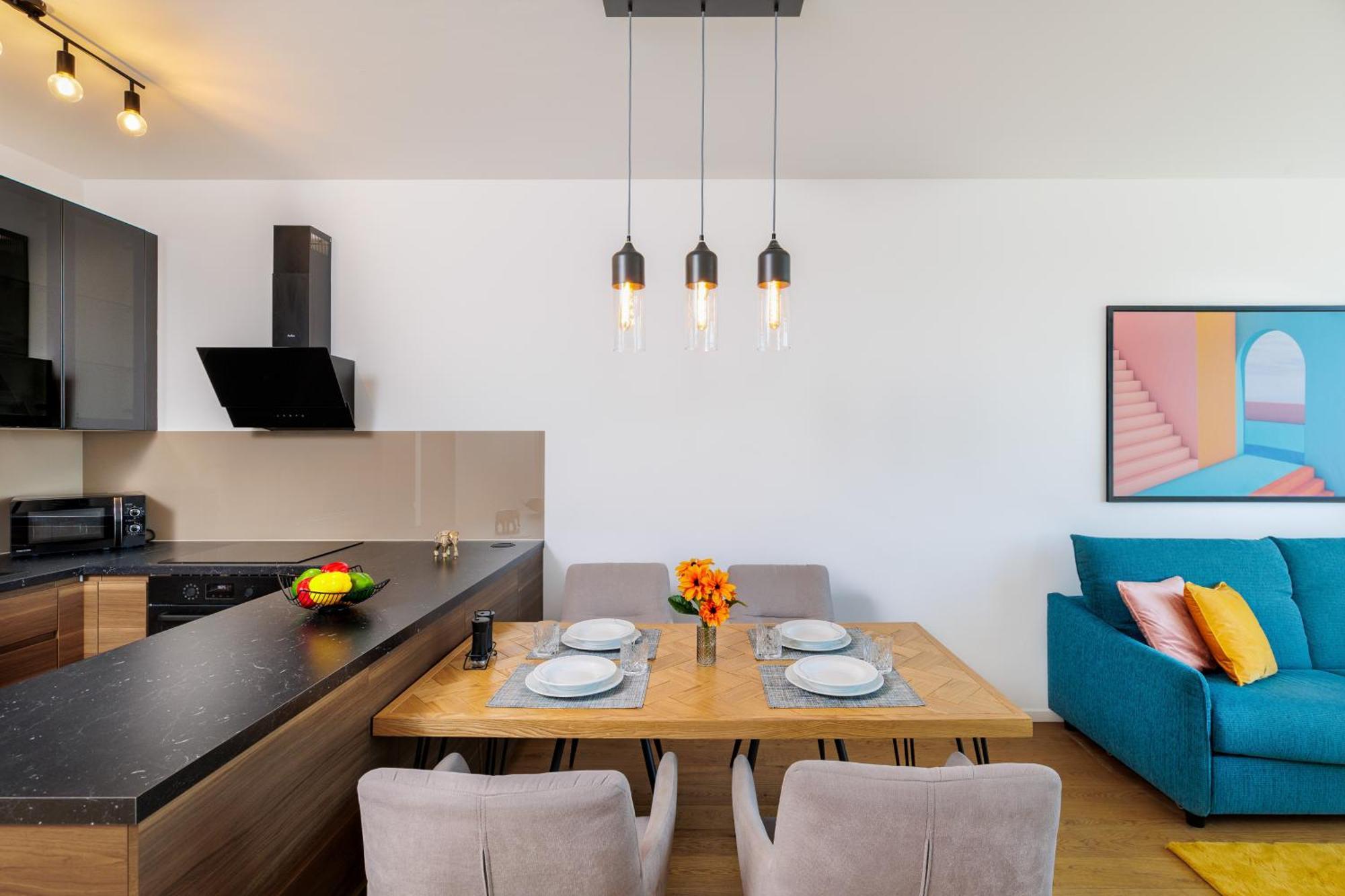 Sky Park 1 - Luxurious #Instaworthy Apartment In Downtown City Center With Included Parking, Best Address In Town Pressburg Exterior foto
