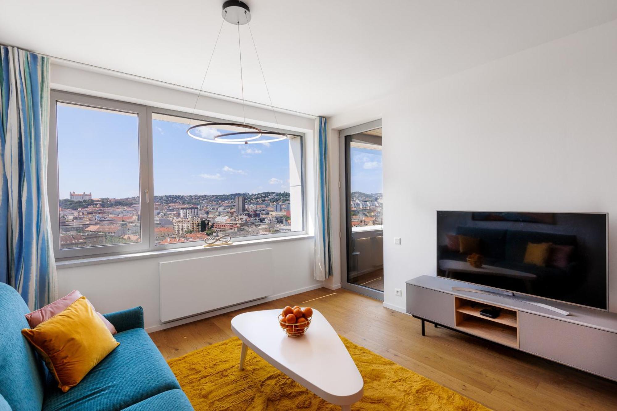 Sky Park 1 - Luxurious #Instaworthy Apartment In Downtown City Center With Included Parking, Best Address In Town Pressburg Exterior foto