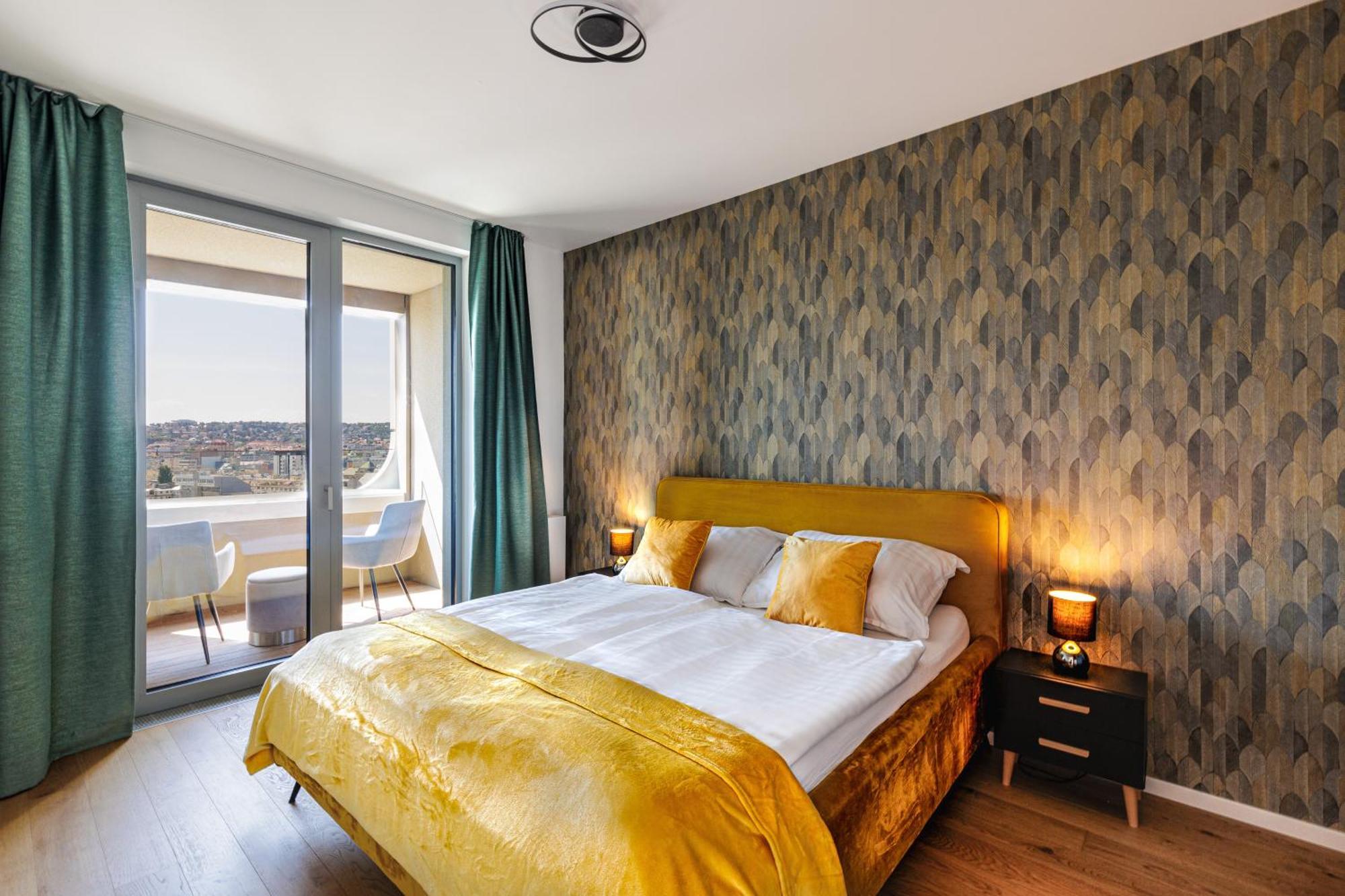 Sky Park 1 - Luxurious #Instaworthy Apartment In Downtown City Center With Included Parking, Best Address In Town Pressburg Exterior foto